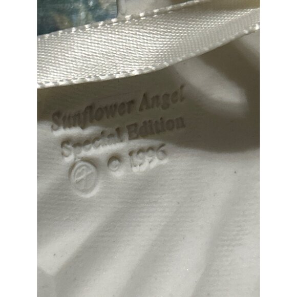 Margaret Furlong Designs Sunflower Angel Special Edition 1996 Ceramic Ornament - Picture 6 of 11